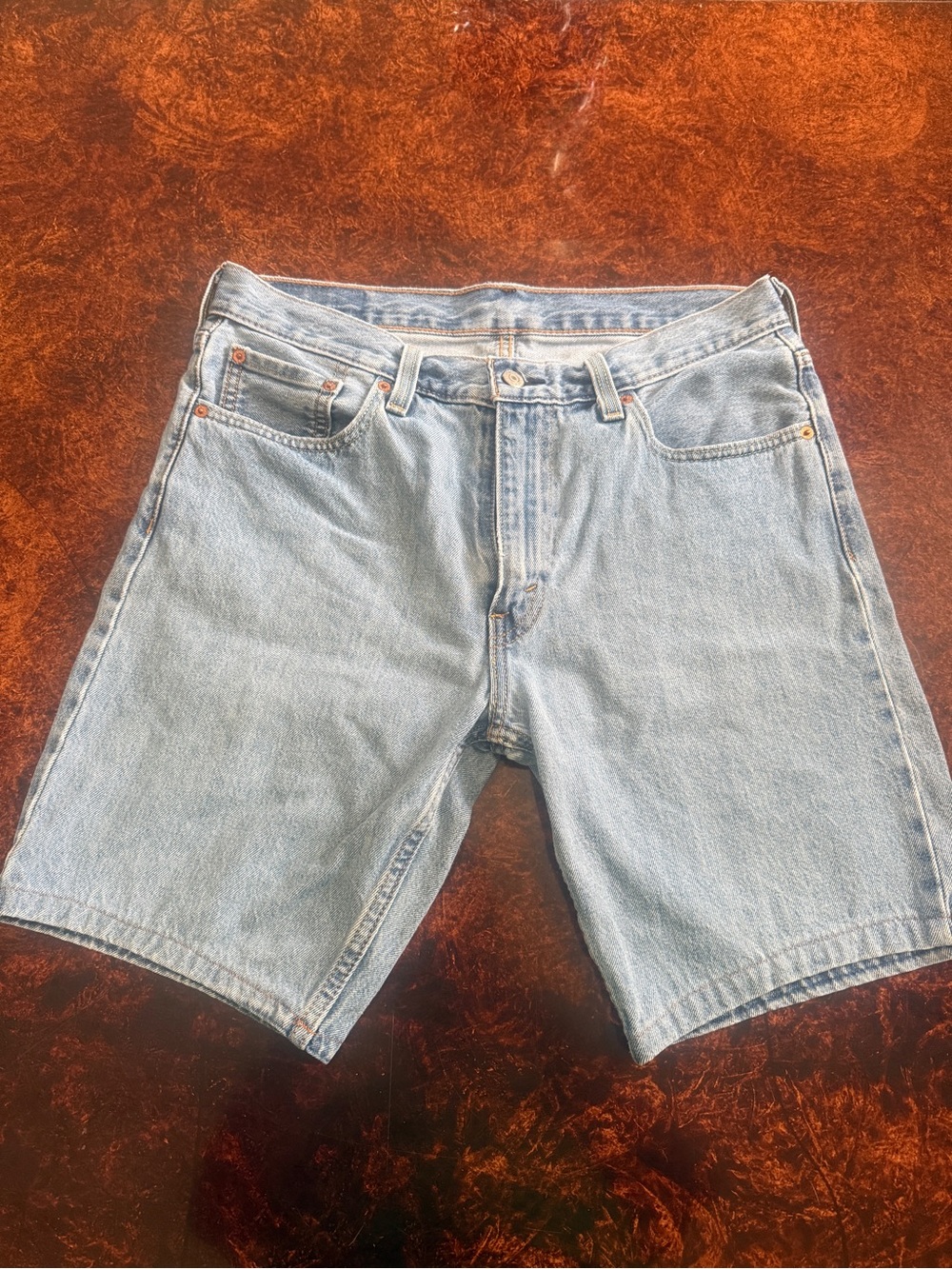 Levi's Light Blue Denim Shorts - Classic 5-Pocket Style